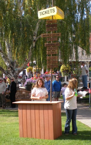 Ticket booth